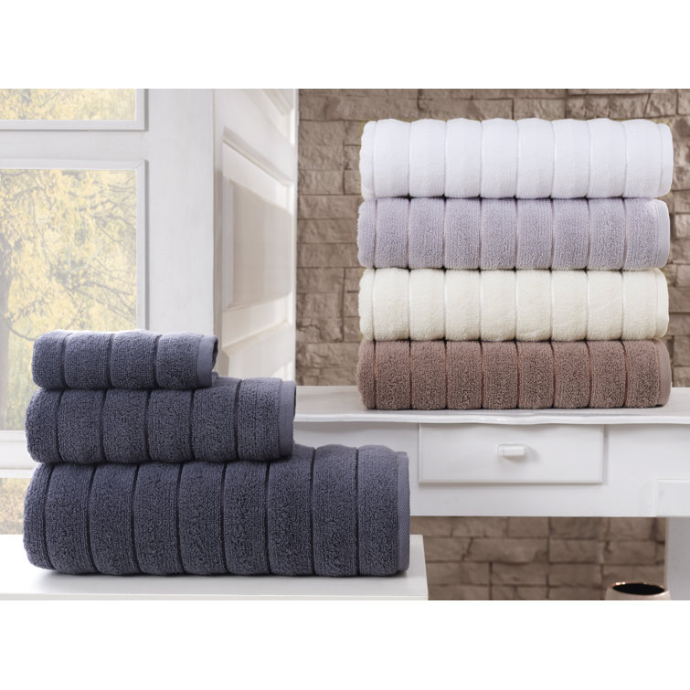 Ribbed discount hand towels